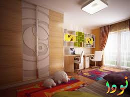 غرف نوم أطفال مودرن دولاب جرار نودا