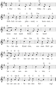 Lied Herbei O Ihr Glaubigen Lied Liedtext