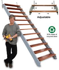 Attempting to incorporate a steep incline into a cohesive outdoor landscaping plan is challenging to even the most experienced landscaper. Fast Stairs Stringer Kits Easy To Use Under 1 Hour