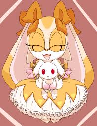 Cream is a small, anthropomorphic rabbit with cream fur and brown eyes. Cream The Rabbit Crying Google Search Milye Risunki Ezh Sonik Risunki