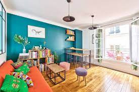 Un 2 pièces chic et design. Deco Appartement T2 Avant Apres Chez Barbara Et Quentin Joli Place Home Decor Decor Airplane Bedroom Decor