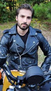 Cowhide Black Moto Jacket Black Moto Jacket Custom Leather Jackets Jackets