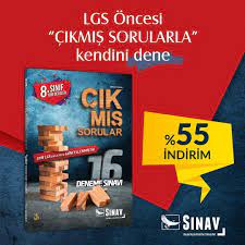 Lgs Oncesi Cikmis Sorularla Kendini Dene Sinav Yayinlari 8 Sinif Lgs Cikmis Sorular 16 Deneme Sinavi 55 Indirimli Fiyatiyla Kitapakti Playbill Broadway