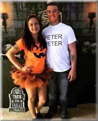 Pumpkin Eater Halloween Costumes Diy Couples Funny Couple Halloween Costumes Cute Couple Halloween Costumes