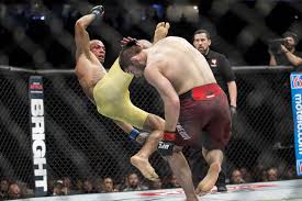 Edson barboza breaking news and and highlights for ufc on espn 30 fight vs. Edson Barboza Left Leaps For A Kick Against Khabib Nurmagomedov In The Ufc 219 Lightweight Bout At T Mobile Arena In Las Vegas Saturday Dec 30 2017 Nurmagomedov Won By Unanimous Decision E