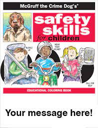 Mcgruff pages coloring summer safety inspirational fire in 2020 for kids worksheets : Mcgruff S Safety Skills For Children Coloring Book Mcgruff Safe Kids