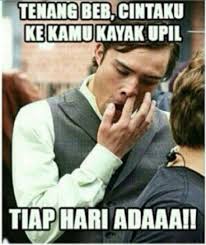 Cintaku Ke Kamu Kayak Upil Gambar Lucu Lucu Humor Lucu