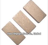 Diamond segments of circular saw blade for cutting marble ...