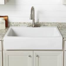 Drop in home depot kitchen sinks. Sinkology Josephine Apron Front Farmhouse 34 In 3 Hole Single Bowl Kitchen Sink In Crisp White Sk450 34fc The Home Depot Single Bowl Kitchen Sink Drop In Farmhouse Sink Farmhouse Sink Kitchen