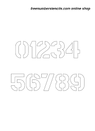 Our fantastic range of stencils for tiles including square tile stencils, border stencils, border and corners stencils sets and sets of great tile and border combos. 3 Inch Bold Army Army Number Stencils 0 To 9 Freenumberstencils Com