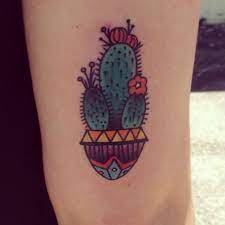 Cactus By Nikki Jo At Gully Cat Tattoo In Austin Tx Tattoos Trendy Tattoos Inspirational Tattoos