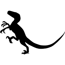 Velociraptor Dinosaur Shape Free Animals Icons