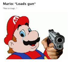 Meme cartoon characters holding guns. Hand Pointing A Gun Know Your Meme