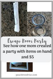 Escape Room Party At Home For Teens Peach Tree Drive Escape Room Escape Room For Kids Escape Room Diy