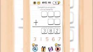 Brain test is an addictive free tricky puzzle game with a series of tricky brain teasers. Brain Test Nivel 193 Completa La Ecuacion Correctamente Youtube
