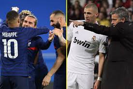 Karim benzema return for france! Jose Mourinho Says Karim Benzema Was A Bad Boy At Real Madrid But He Loves The Striker And Is Delighted He S Back To Form Sensational France Attack With Kylian Mbappe And Antoine