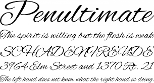 Itu tadi beberapa jenis font latin keren beserta link download gratisnya yang saya kumpulkan. Huruf Keren Latin A Z Arini Gambar