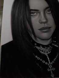 Happy Birthday to Billie Eilish <3 Digital Portrait by inkscape