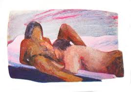 Porn to oil pastel: Marianne Tricots erotic postcards show the beauty of  sex (NSFW)
