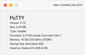 Download this app from microsoft store for windows 10. Download Putty 0 70 For Free From Mac Download Site