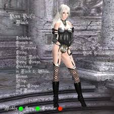 Second Life Marketplace Dom Outfit Black