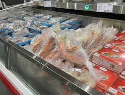 Big whole alaskan crab on dark background. Seafood At Costco Australia Prices Cost Comparisions 2020