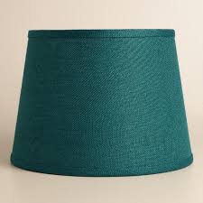 Teal Burlap Table Lamp Shade Lamp Shade Colorful Lamp Shades Small Lamp Shades