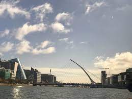 Designed by calatrava with inspiration from an irish harp the samuel beckett bridge is located on sir john rogersons quay in dublin city. Samuel Beckett Bridge Dublin Samuel Beckett Bridge Bay Bridge San Francisco Skyline