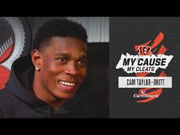 Cam Taylor-Britt Talks His Cause for My Cause My Cleats