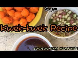 Easy Kwek Kwek Recipe Sauce Step By Step Youtube Kwek Kwek Recipe Recipes Street Food