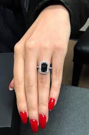 Solid 14k white gold signet engravable plate ring (2 to 9.4mm) $325.00. 27 White Gold Engagement Rings To Conquer Your Love Oh So Perfect Proposal