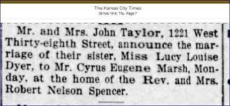 Lucy Louise Dyer Marsh (1879-1956)