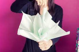 This will give the paper more volume and presence as you are adding it to. How To Put Tissue Paper In A Gift Bag Paper Gift Bags Tissue Paper In Gift Bag Gifts