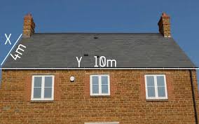 Today's standard ceiling height is nine feet. Roof Slate Calculator How To Calculate Roof Size Buy Roof Slate