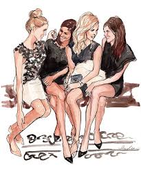 An Impossible Story Chapter 1 The Sketch Book Inslee Haynes Drawings Of Friends Fashion Drawing Fashion Illustration