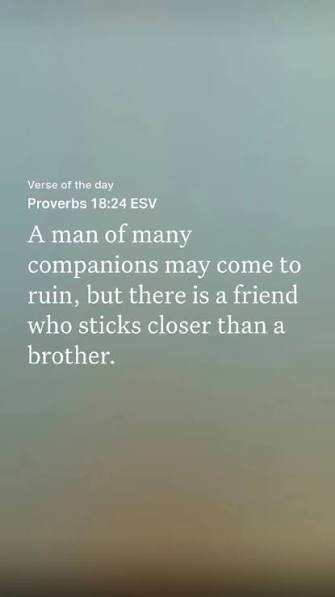 Proverbs 18: 25, #godexists #prayerworks #faithover #foryou