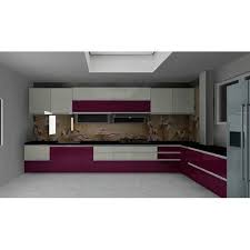 Traditional style is considered to be the. Modular Kitchen Modern L Shaped Pvc Modular Kitchen Manufacturer From Nagpur