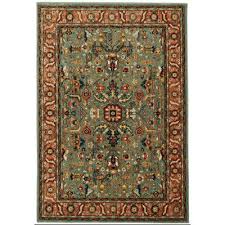 Loren handknotted black and white floral rug. Floral Area Rugs Rugs The Home Depot