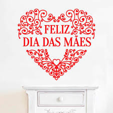 Nele é homenageado todo o amor, carinho e dedicação que as mães têm com seus filhos. Adesivo De Parede Feliz Dia Das Maes 6