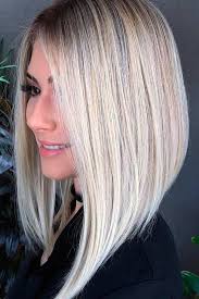 But this time, it's more of a. Flirty Blonde Hair Colors To Try In 2021 Lovehairstyles Com Angled Bob Hairstyles Long Bob Hairstyles Lob Hairstyle