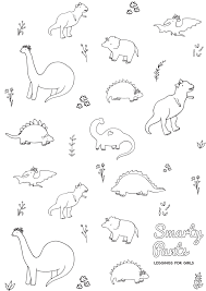 I put together this super cute bundle of free dinosaur coloring pages and copywork for your preschool/kindergarteners! 61 Free Coloring Sheets For Preschoolers Dino Picture Ideas Samsfriedchickenanddonuts
