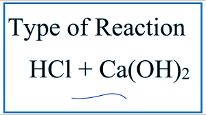 Unexpectedly, a small amount of a whiteish pungent smelling gas evolved from the reaction beaker. Type Of Reaction For Hcl Ca Oh 2 Cacl2 H2o Youtube