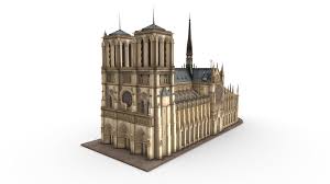 It was devastating to see the terrible damage after the fire. Notre Dame De Paris Cathedral Buy Royalty Free 3d Model By Squir3d Squir3d D2bfad4