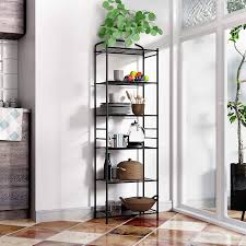 Maybe you would like to learn more about one of these? Rebrilliant Metal Bathroom Shelf 6 Tier Tower Rack Freestanding Storage Organizer Metal Shelving Unit With 6 Tier Durable Shelves For Bathroom Kitchen Living Room Laundry Wayfair