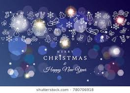Happy New Year And Merry Christmas Winter Holiday Greeting Card Invitation Blank Page Banner Wallpaper Template Illustration Chr Christmas Greetings Christmas Merry Christmas