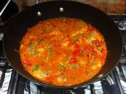 saute chopped onions and garlic in oo when the onions brown add garlic and chopped chorrizo and saute a bit longer add chopped be food stuffed peppers foodie
