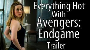 Brie larson and scarlett johansson took style tips from thanos at the avengers: Everything Hot With Avengers Endgame Trailer Brie Larson Youtube