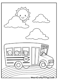 This was a big mistake. School Bus Coloring Pages Updated 2021