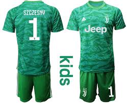 The turin side's new jersey is white with the logos and a thin trim on the sleeves in red, but it's the check it out below. 2019 20 Juventus 1 Szczesny Green Youth Goalkeeper Soccer Jersey