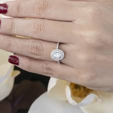 Check spelling or type a new query. Twobirch Engagement Ring 1 34 Ct Oval Double Halo Engagement Ring